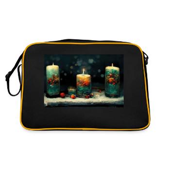 Noël 20 - Sac Retro - noir/or - Dos