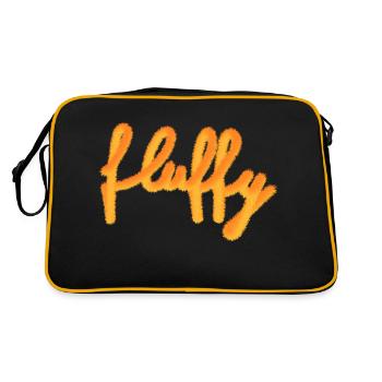 Fluffy - Retro Bag - black/gold - Back