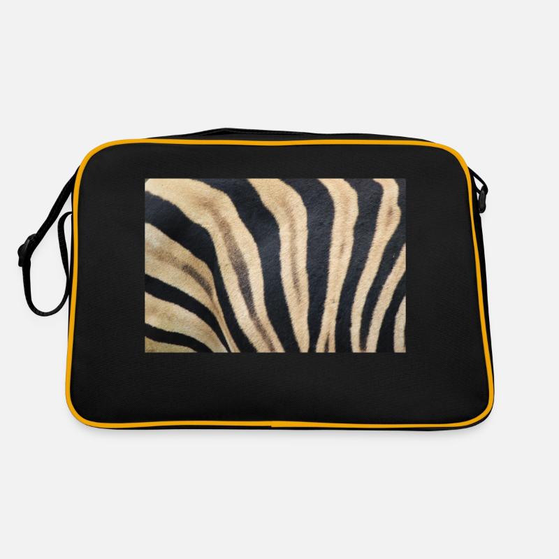 Zebra (auf Deutsch Zebra oder Zebras) Hippotigris Retro Tasche