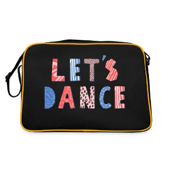 let´s dance - Retro Bag - black/gold - Back