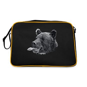 PEDRO Head Blade SW - Retro Bag - black/gold - Back