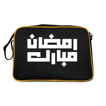 Ramadan Moubarak, Ramadan Moubarak 2023 - Sac Retro - noir/or - Dos
