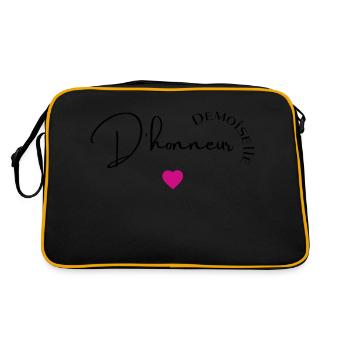 Demoiselle d'honneur - Sac Retro - noir/or - Dos
