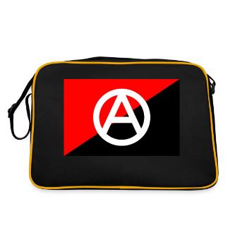 Anarchy - Retro Bag - black/gold - Back