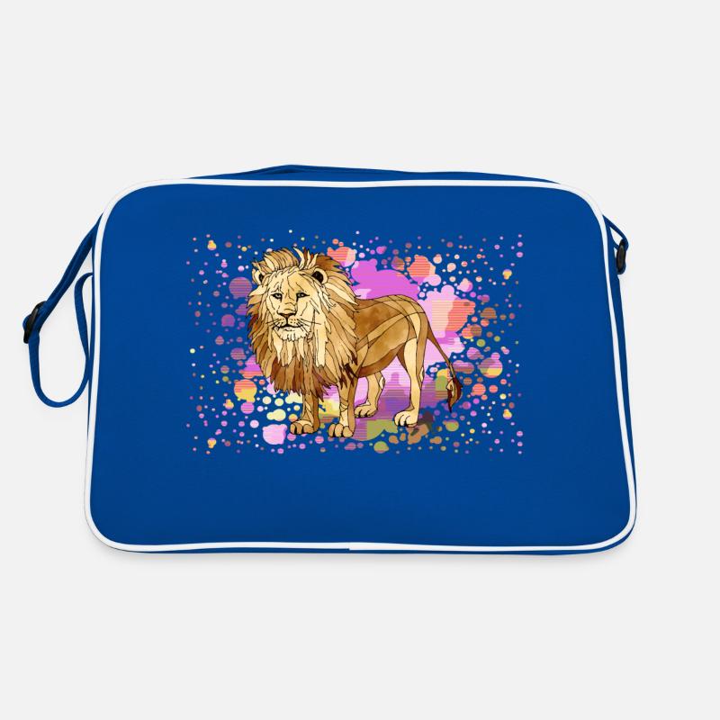 Löwe Retro Tasche