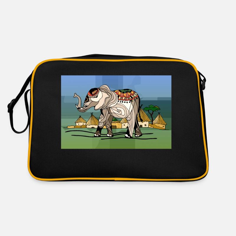 Éléphant Sac Retro
