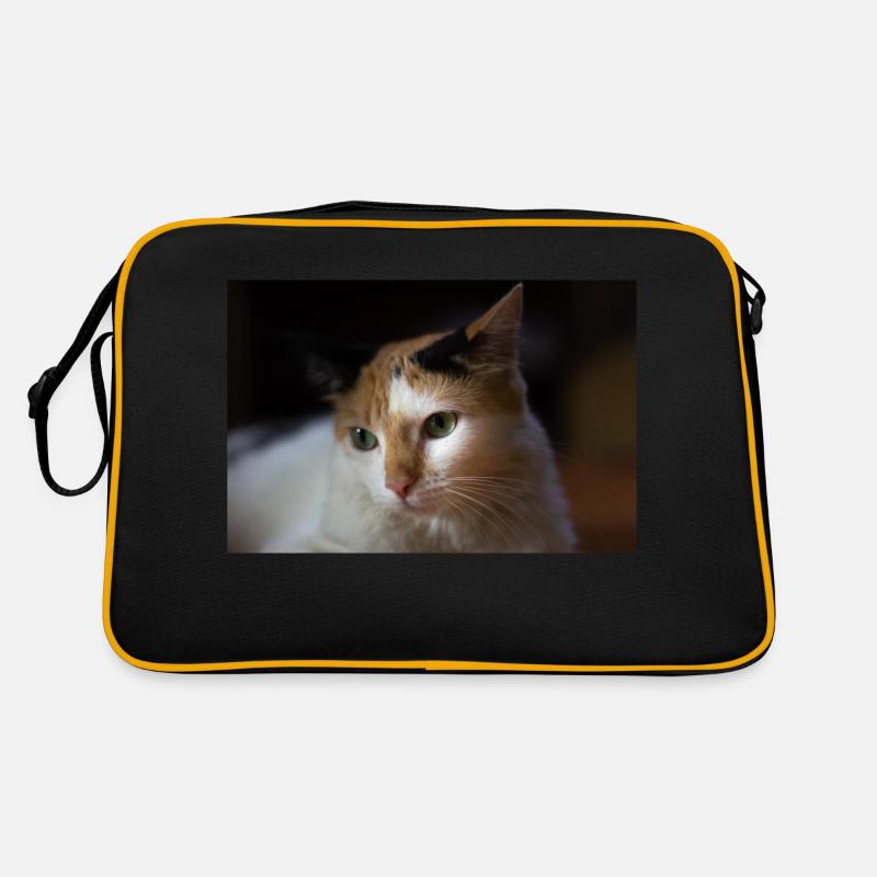 Die Katze Retro Tasche