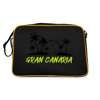 Gran Canaria - Retro Bag - black/gold - Back