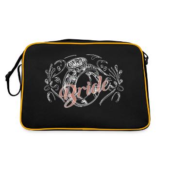 BRIDE,TSHIRT - Sac Retro - noir/or - Dos