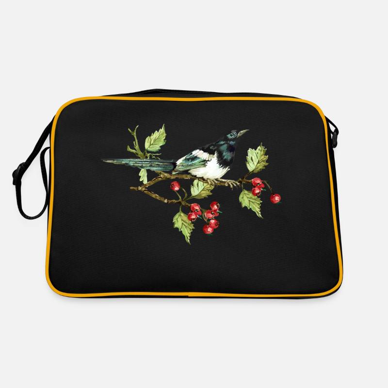 Bunter Vogel Retro Tasche