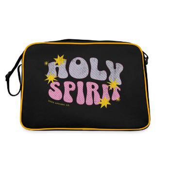 Saint- Gods Apparel Co - Sac Retro - noir/or - Dos