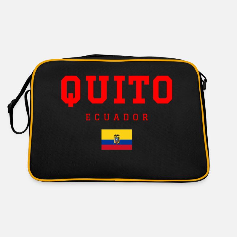 Quito Ecuador Retro Tasche