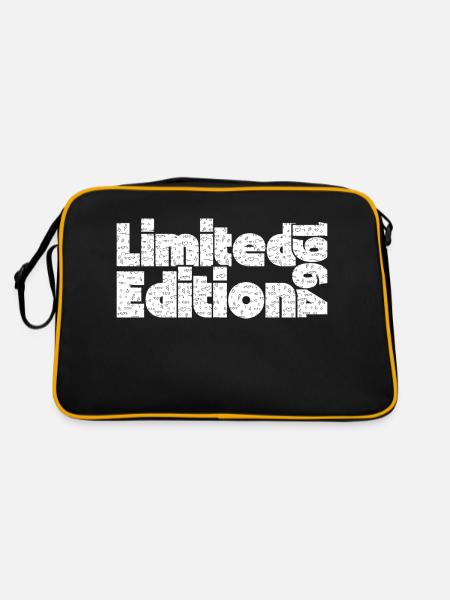 Limitierte Auflage 1964 - Retro Tasche - Schwarz/Gold