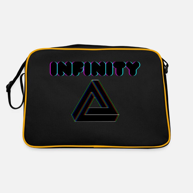 'Infinity' Unendlichkeit Retro Tasche