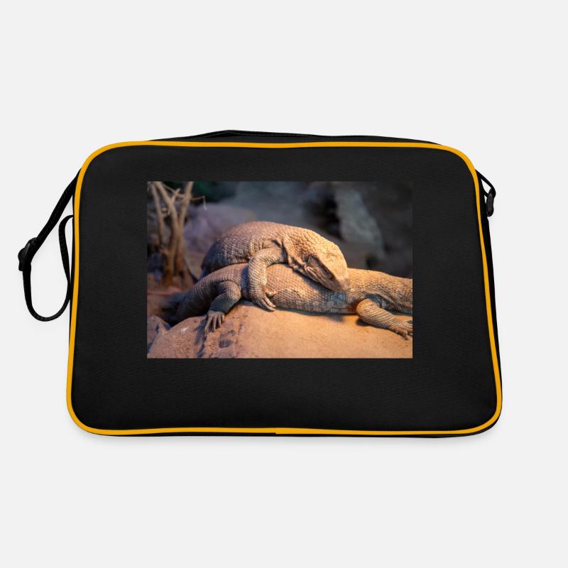 Mexican beaded lizard (Skorpion-Krustenechse) Retro Bag