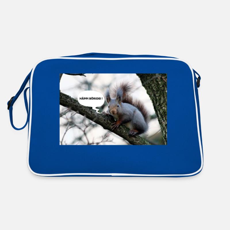 Eichhörnchen, Isibat Retro Tasche