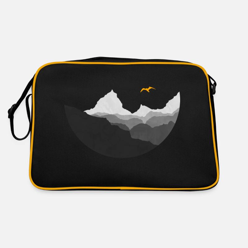 Montagnes Sac Retro