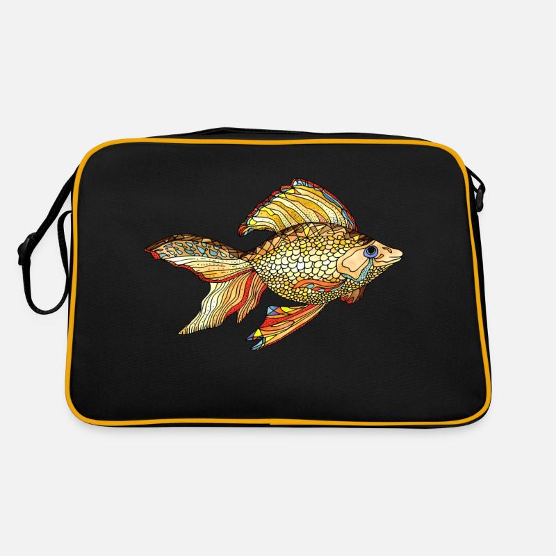Fisch Retro Tasche