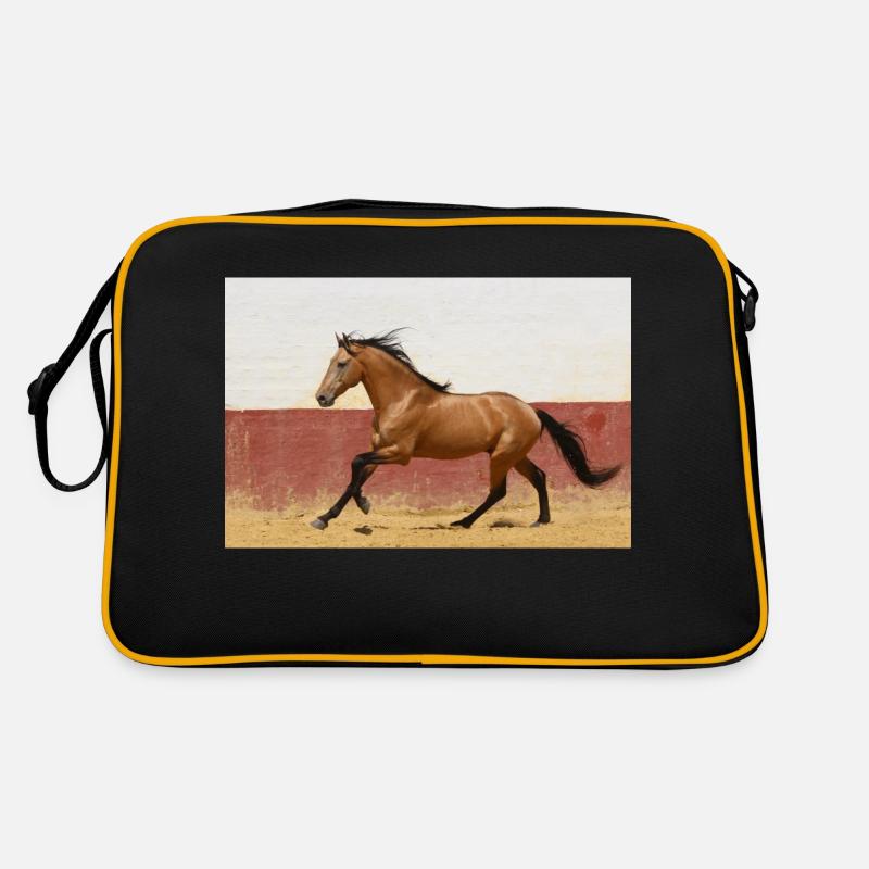 Pferde, Isibat Retro Tasche