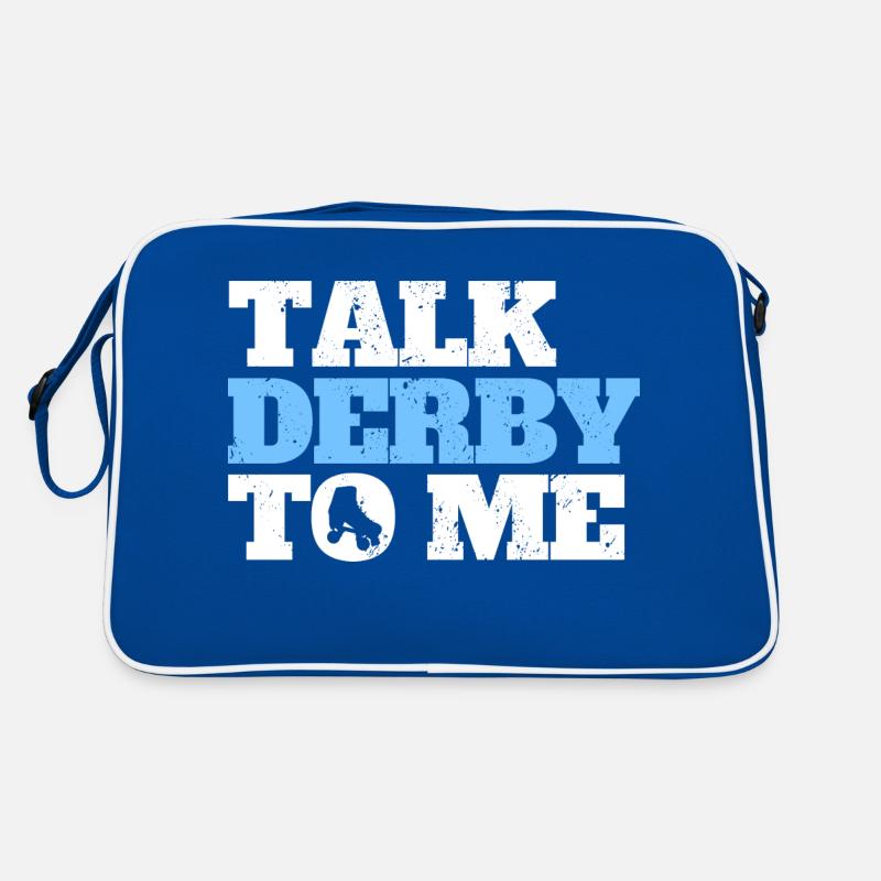 Talk Derby To Me Roller Derby Roller Skates Retro Bag