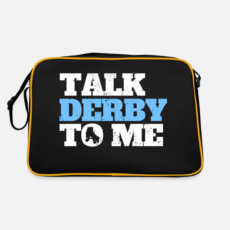 Talk Derby To Me Roller Derby Roller Skates Retro Tasche
