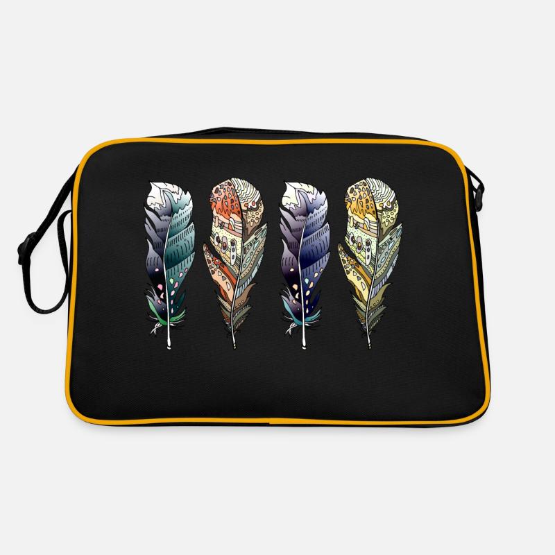 Feder Retro Tasche