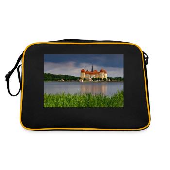 Moritzburg Castle - Retro Bag - black/gold - Back