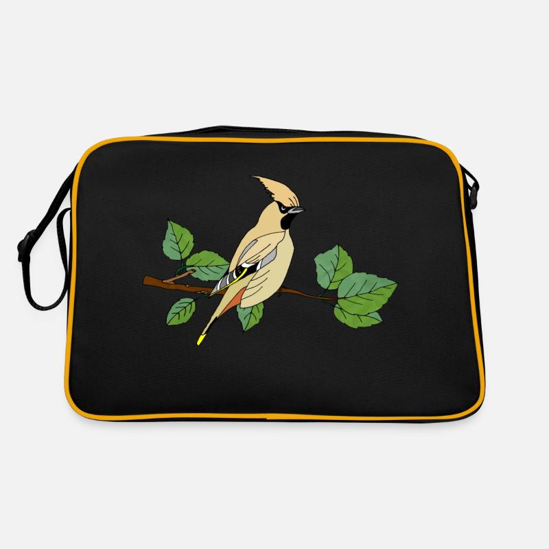 Bunter Vogel Retro Tasche