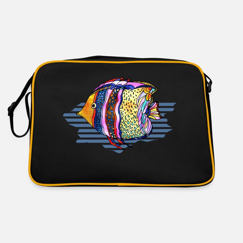 Fisch Retro Tasche