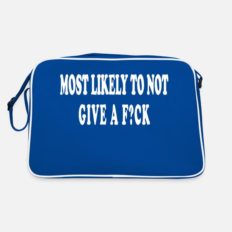 Most likely cooler Spruch Geschenkidee Retro Tasche