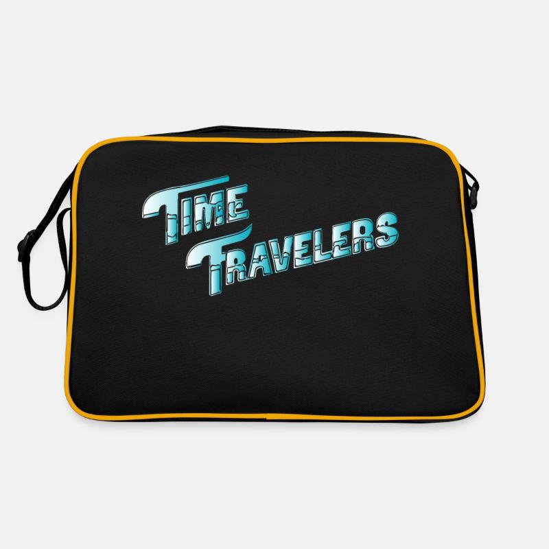 VOYAGEURS DANS LE TEMPS - Sac Retro - noir/or