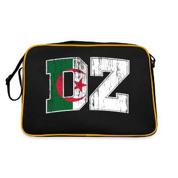 DZ Vintage Style - Sac Retro - noir/or - Dos