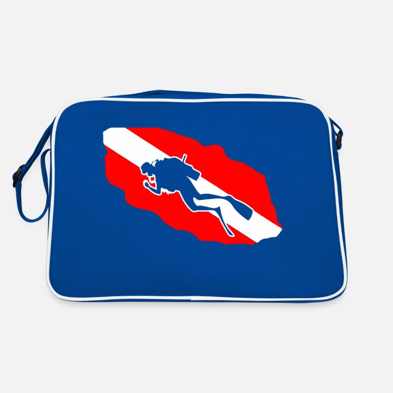 Tauchpavillon Retro Tasche