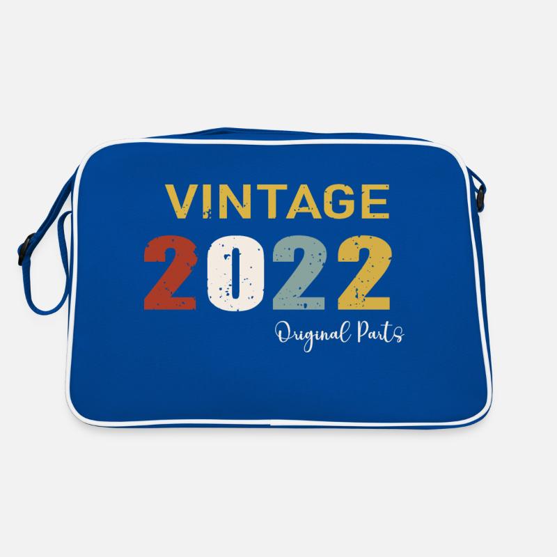 Originalteile 2022 - Geschenk zum 2-jährigen Jubiläum Retro Tasche