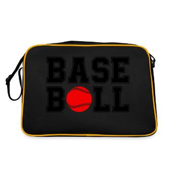 base-ball - Sac Retro - noir/or - Dos