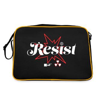 Resists - Retro Bag - black/gold - Back
