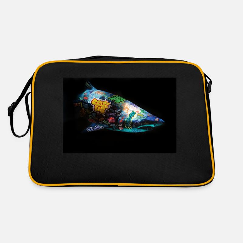 Graffiti Requin by Blach® Sac Retro