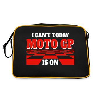 I can't is on - Retro Bag - black/gold - Back