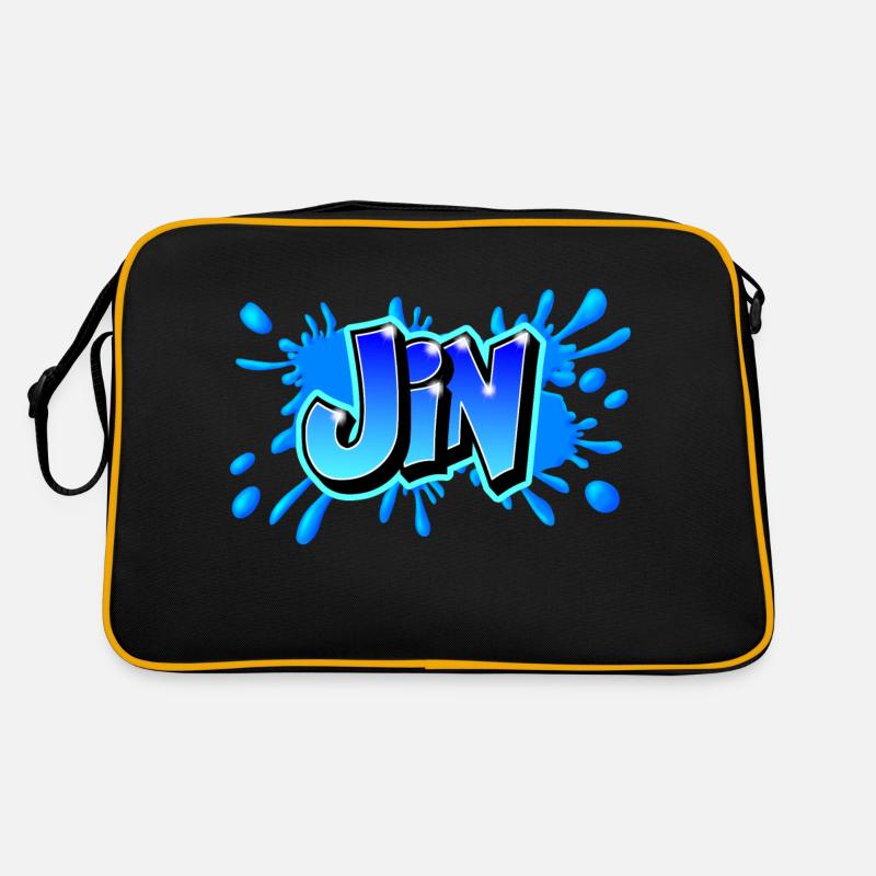 Graffiti JIN Imprimable sur tout !! Sac Retro