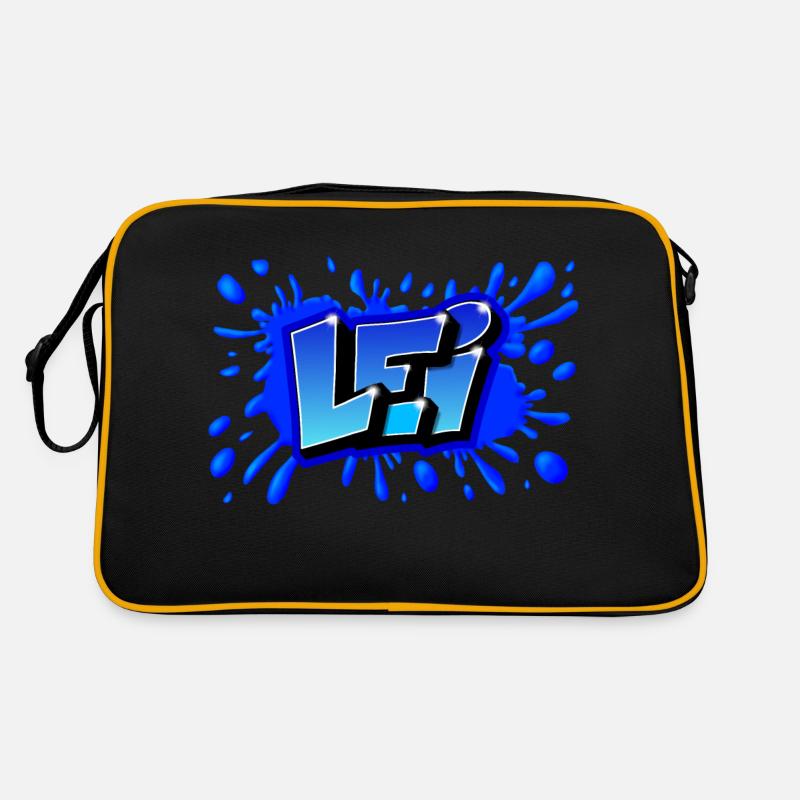 GRAFFITI FIRST NAME LEI PRINTABLE Retro Bag