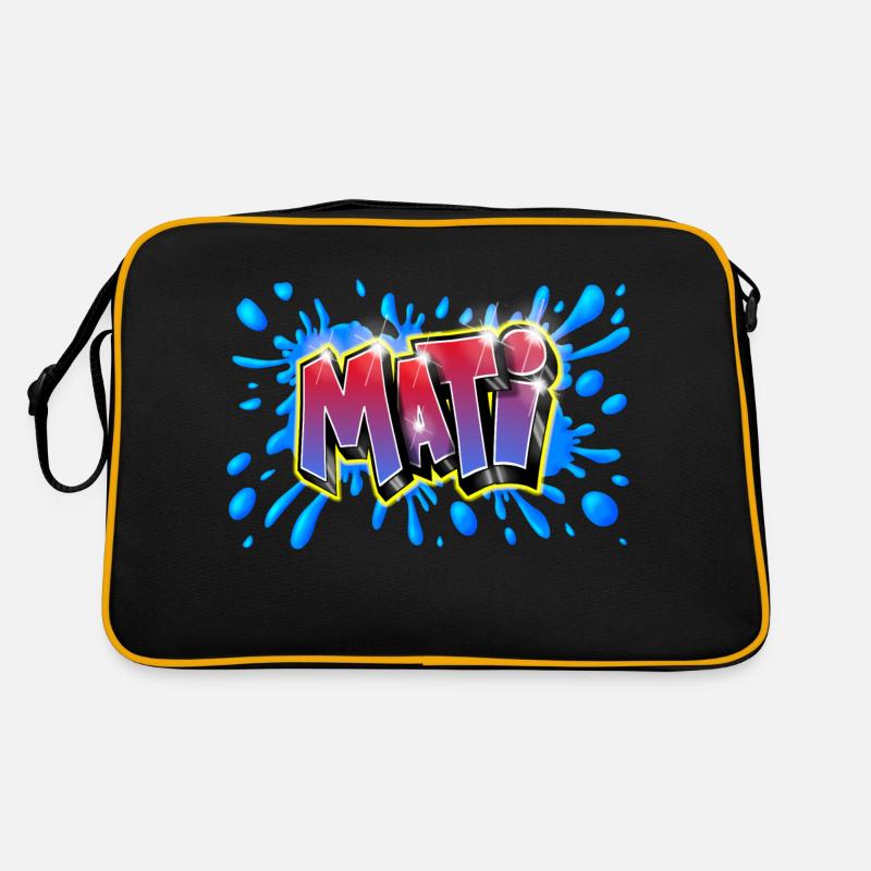 Mati graffiti imprimable sur tout Sac Retro