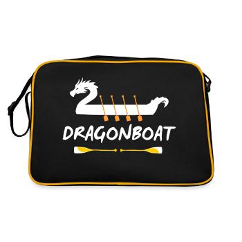 Dragon boat Elements - Retro Bag - black/gold - Back