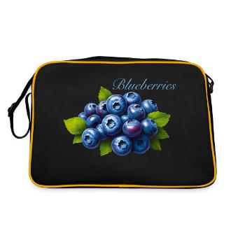 Bleuets - Sac Retro - noir/or - Dos