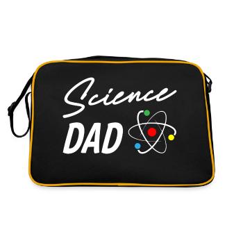 Papa scientifique - Sac Retro - noir/or - Dos