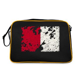 Cork Vintage - Retro Bag - black/gold - Back