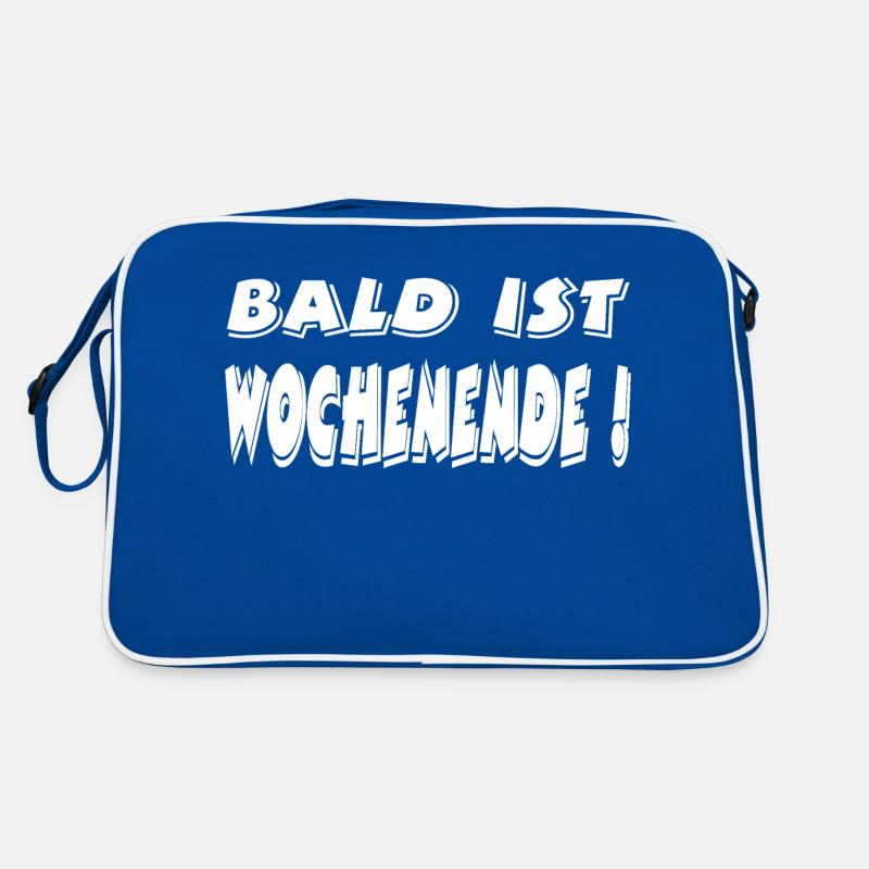 Wochenende Retro Tasche