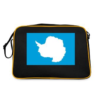 Antarctique - Sac Retro - noir/or - Dos