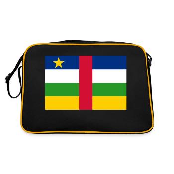 Central African Republic - Retro Bag - black/gold - Back