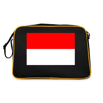 Indonésie - Sac Retro - noir/or - Dos