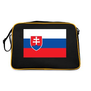 Slovakia - Retro Bag - black/gold - Back